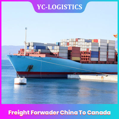 Sea CIF Door DDP Express Freight Forwarder China Ke Kanada