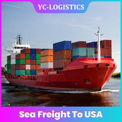 Pengiriman Udara Uk Sea Freight Ke Usa Amazon Fba Forwarder Door To Door Shipping Agent