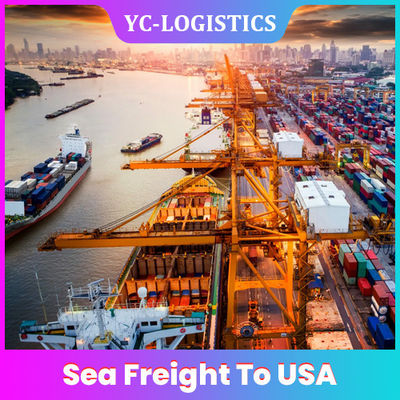 Tarif Asuransi Rendah DHL UPS Sea Freight To USA Door To Door