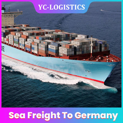 Sea DDP DDU Amazon FBA Freight Forwarder Dari Cina Ke Jerman