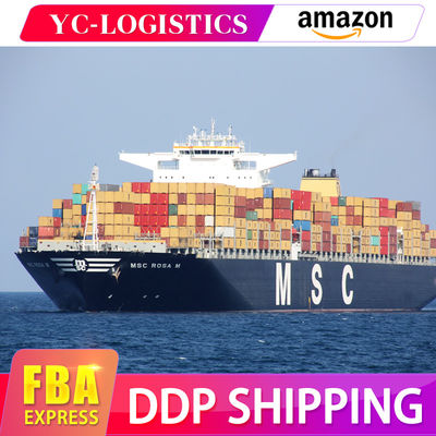 Agen Layanan LCL FBA Freight Forwarder Dari China Ke USA Door To Door Service